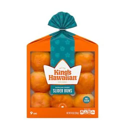 King's Hawaiian Original Sweet Pre-Sliced Slider Buns - 11 Oz