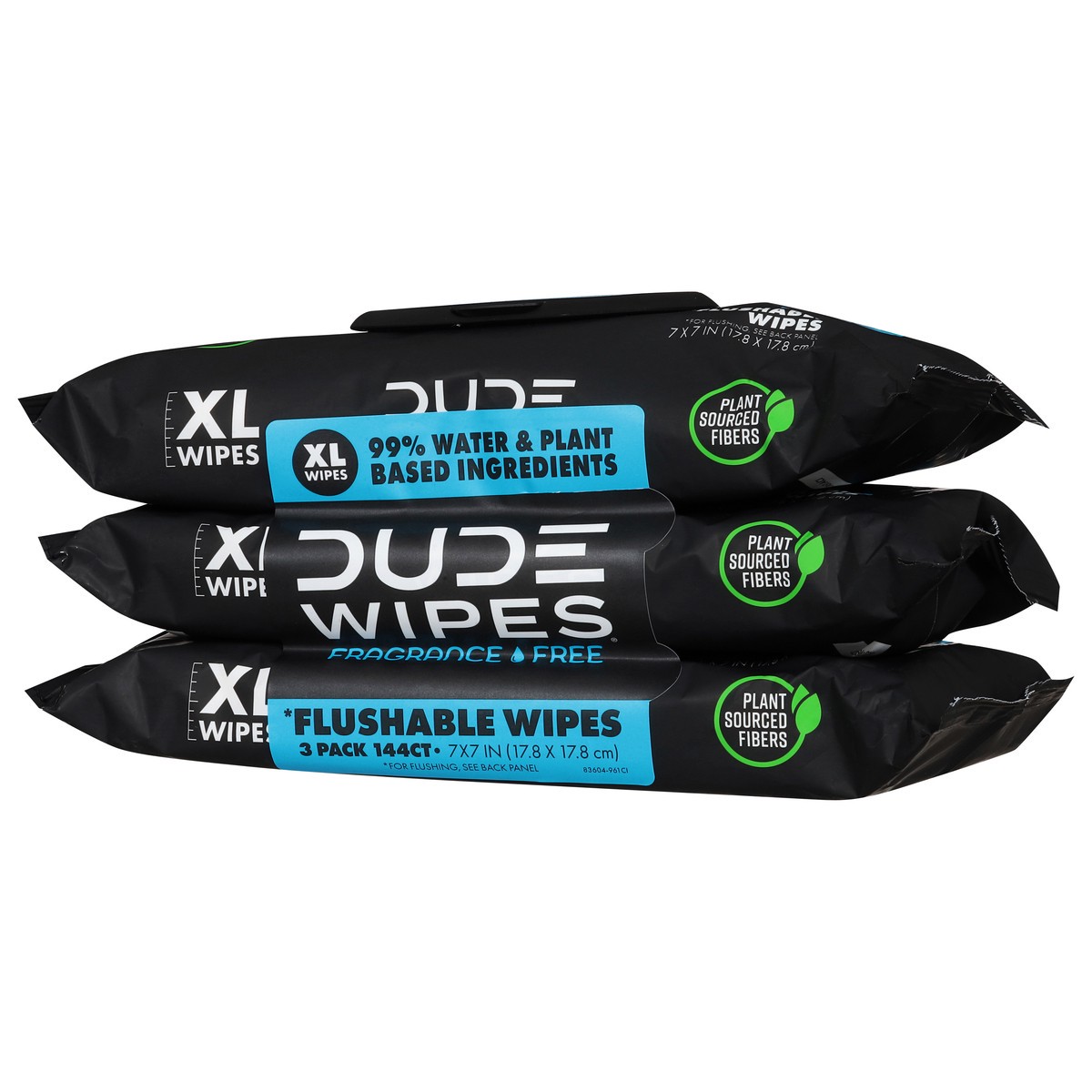 slide 9 of 11, Dude Wipes Flushable 3 Pack - 144 Count, 3 ct; 48 ct