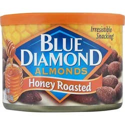 Blue Diamond Almonds Honey Roasted - 6 Oz