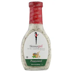 Skinnygirl Dressing Fat Free Sugar Free Poppyseed - 8 Fl. Oz.