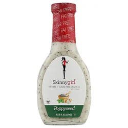 Skinnygirl Dressing Fat Free Sugar Free Poppyseed - 8 Fl. Oz.