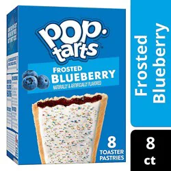 Pop-Tarts Toaster Pastries Frosted Blueberry Breakfast Foods 8 Count - 13.5 Oz