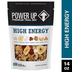 Power Up Trail Mix All Natural High Energy - 14 Oz