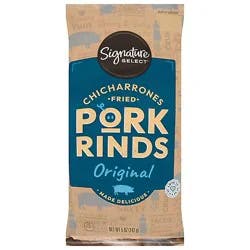 Signature Select Fried Pork Rinds Original - 5 Oz