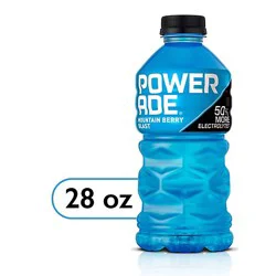 Powerade Sports Drink Electrolyte Enhanced Mountain Berry Blast - 28 Fl. Oz.