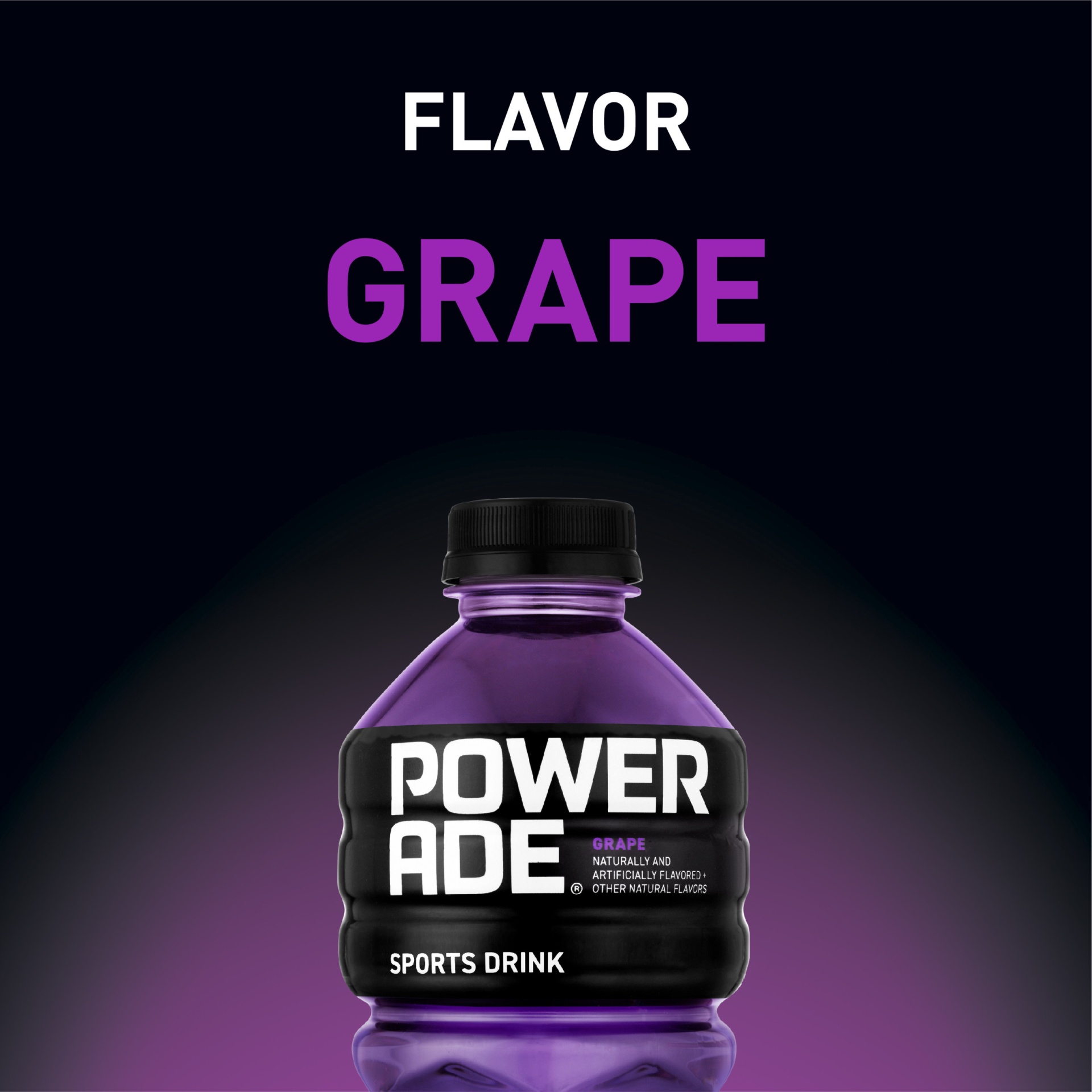 slide 6 of 12, POWERADE Grape Sports Drink, 28 fl oz, 28 fl oz
