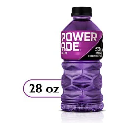 Powerade Grape Electrolyte Sports Drink Bottle - 28 Fl. Oz.