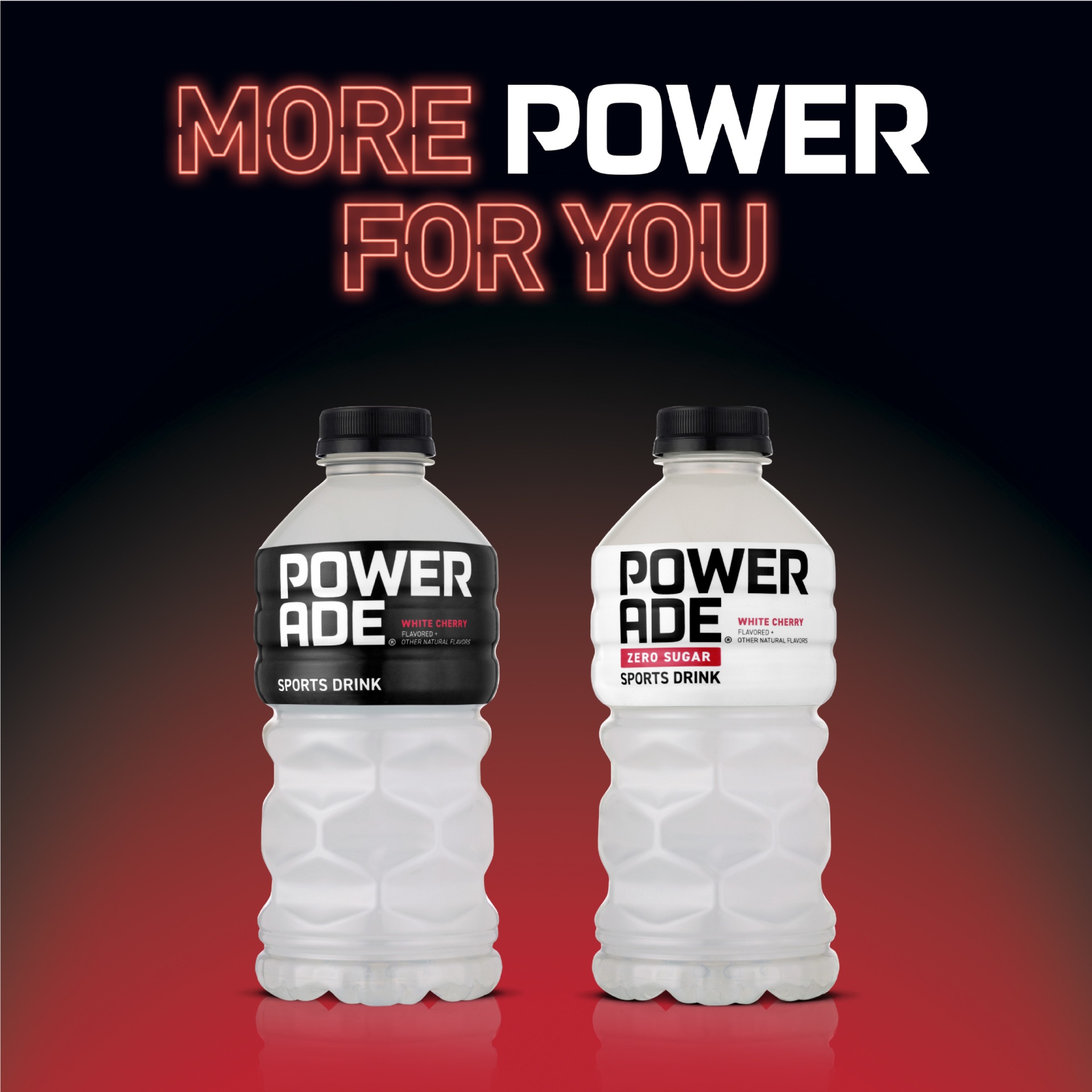 slide 12 of 12, POWERADE White Cherry Sports Drink, 28 fl oz, 28 fl oz