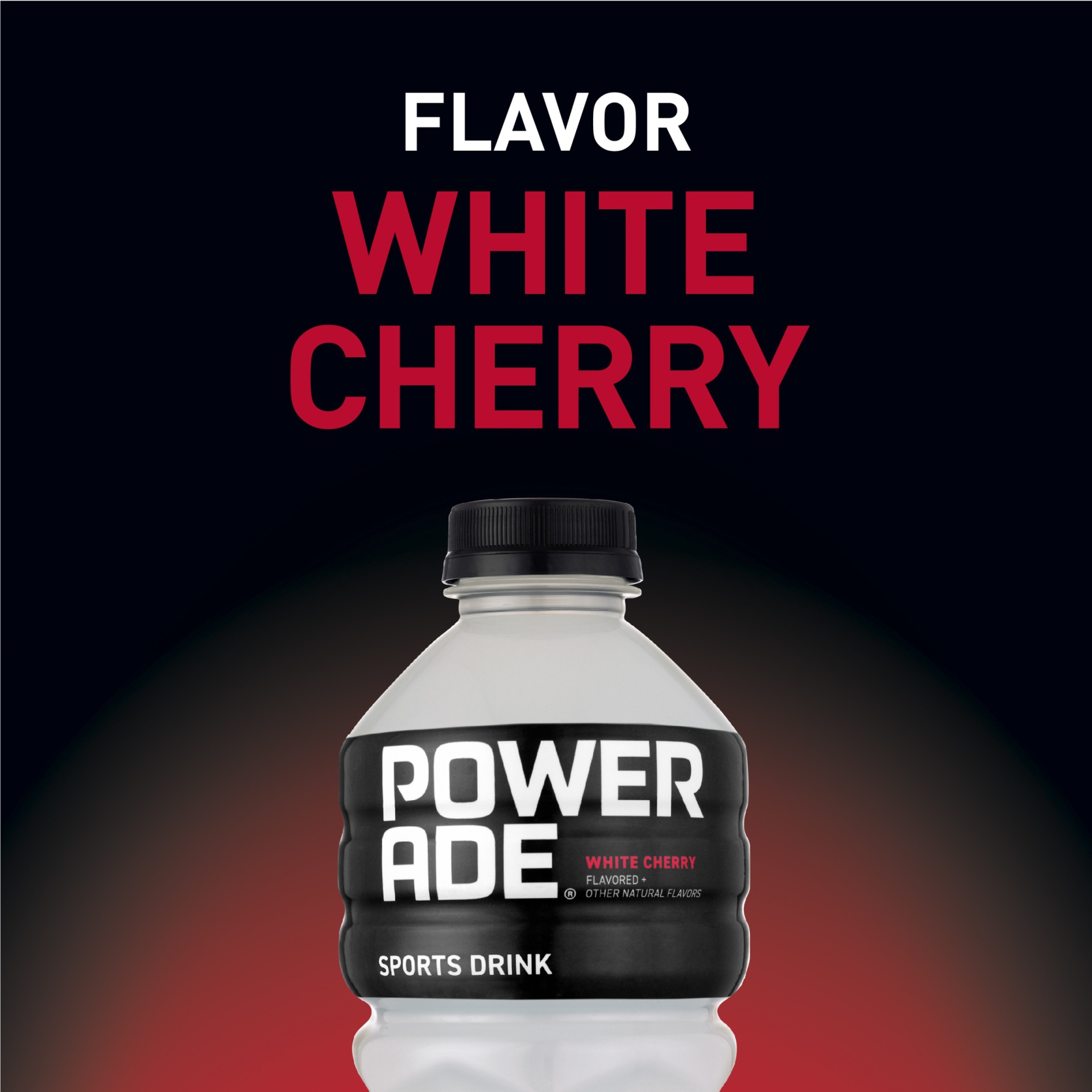 slide 10 of 12, POWERADE White Cherry Sports Drink, 28 fl oz, 28 fl oz