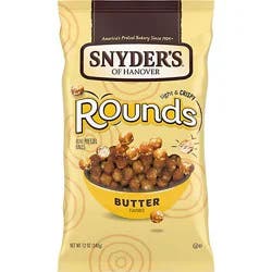 Snyder's Of Hanover Butter Flavored Mini Pretzel Balls - 12 Oz