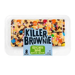 Killer Brownie Kitchen Sink Brownie Bites 8 Count - 10 Oz
