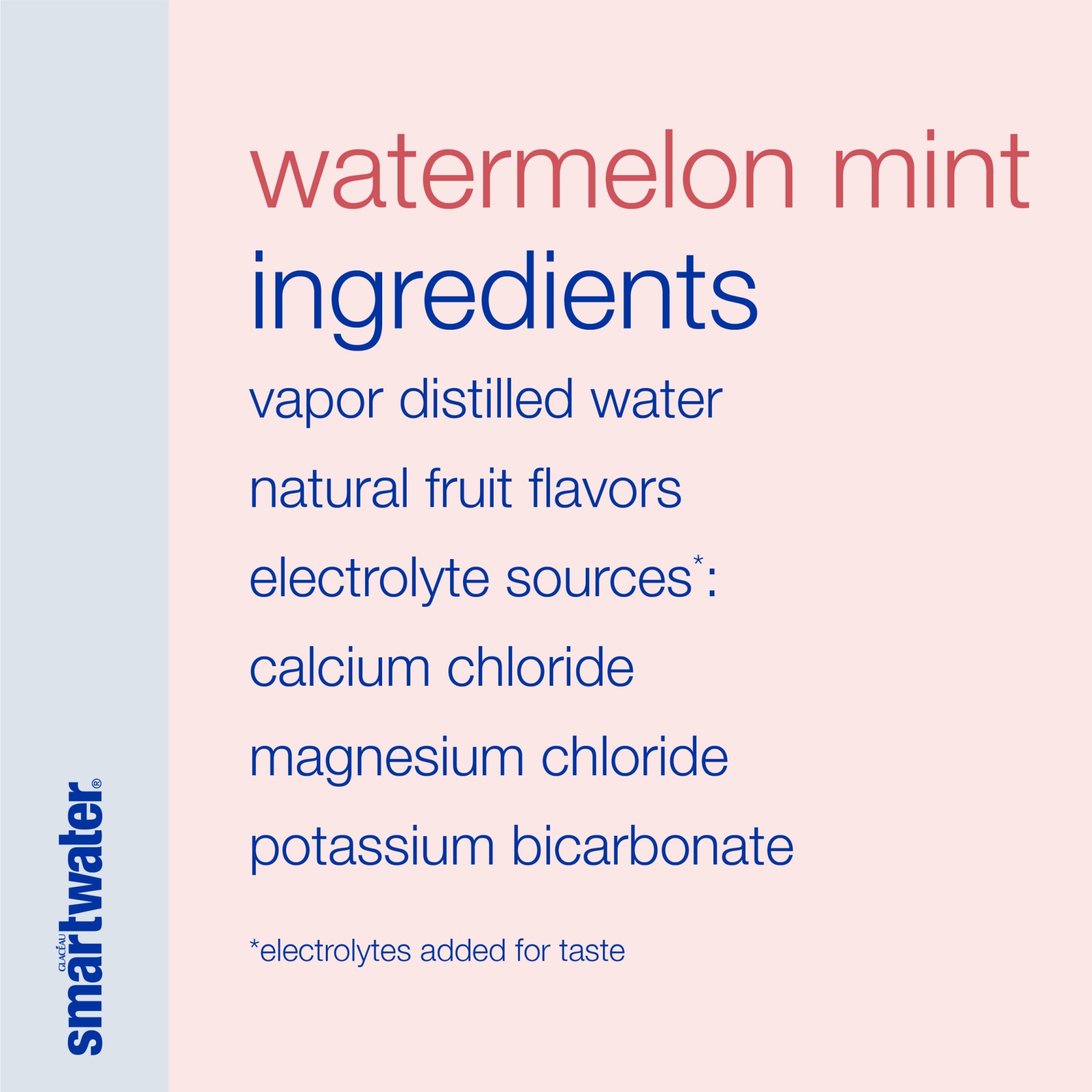 slide 4 of 14, Smartwater Watermelon Mint Enhanced Water - 23.7 fl oz Water, 