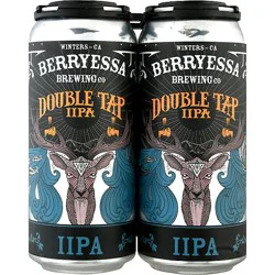 Berryessa Double Tap Ipa In Cans - 4-16 Fl. Oz.