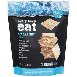 Every Body Eat Sea Salt Chai Snack Thins - 4 Oz