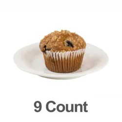 Muffins Blueberry 9 Ct