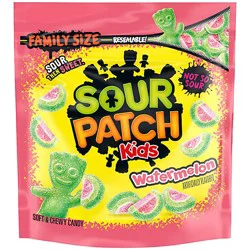 Sour Patch Kids Watermelon Soft & Chewy Candy Family Size Bag - 1.8 Lb