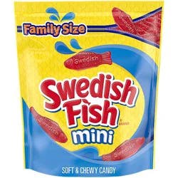Swedish Fish Mini Soft & Chewy Candy Family Size - 1.8 Lb