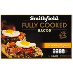 Smithfield Fully Cooked Hickory Bacon - 2.1 Oz