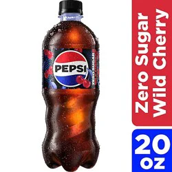 Pepsi Wild Cherry Zero Sugar - 20 Fl. Oz.