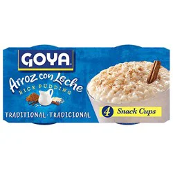 Goya Traditional Rice Pudding 4 Count - 16 Oz
