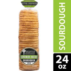Seattle Sourdough Baking Company Bread Sandwich Round Sourdough - 24 Oz