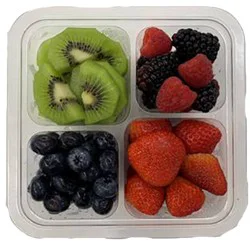 Snack Tray Mixed Berries & Kiwi Gng