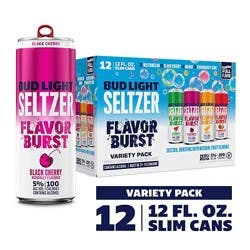 Bud Light Gluten Free Hard Seltzer Variety Pack In Slim Cans - 12-12 Fl. Oz.
