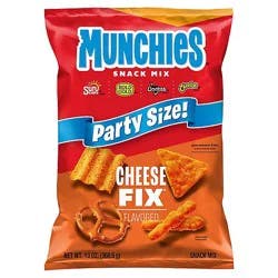 Munchies Snack Mix Cheese Fix Party Size - 13 Oz