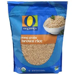 O Organics Rice Brown Long Grain - 32 Oz