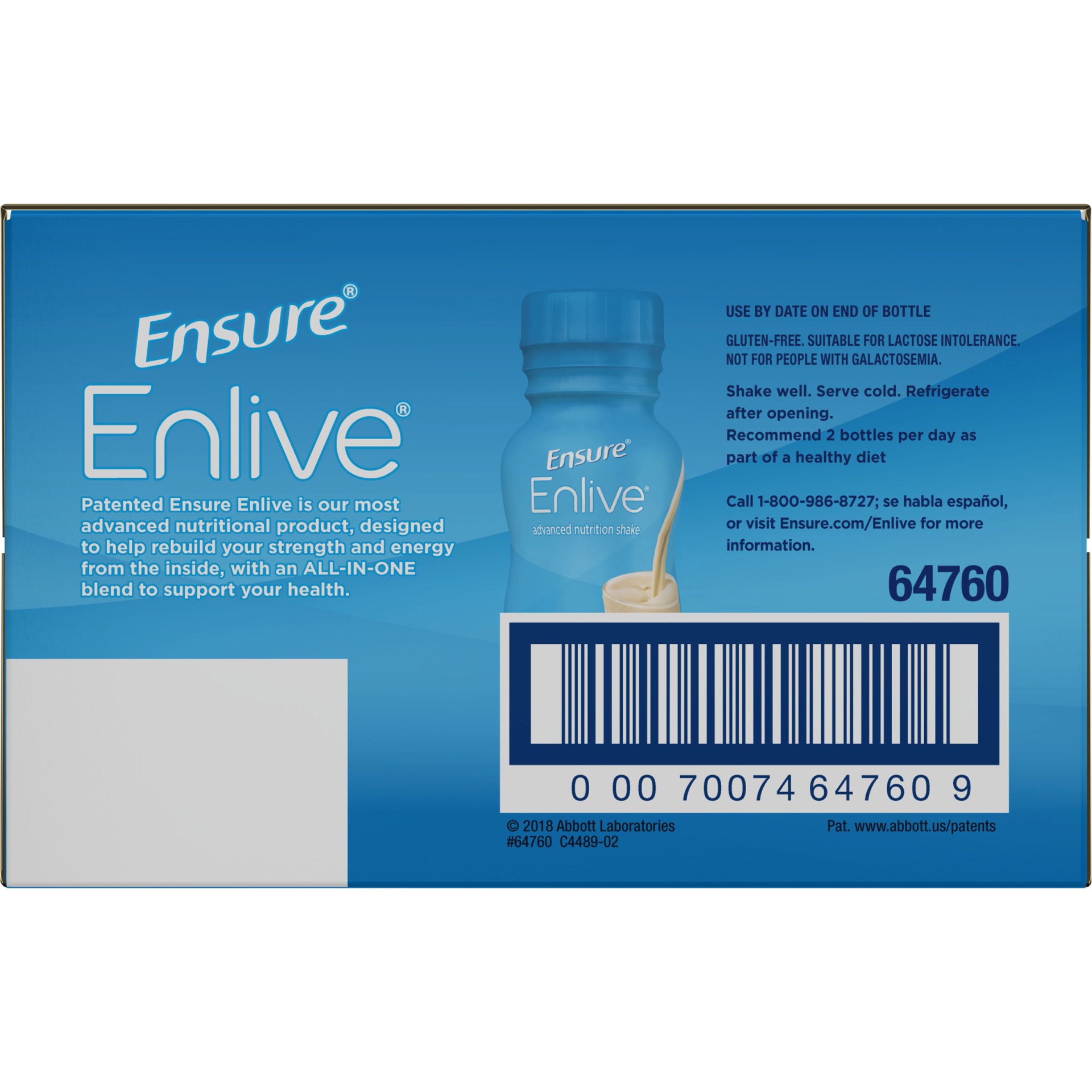 slide 6 of 8, Ensure Enlive Vanilla Shake, 12 ct; 8 fl oz