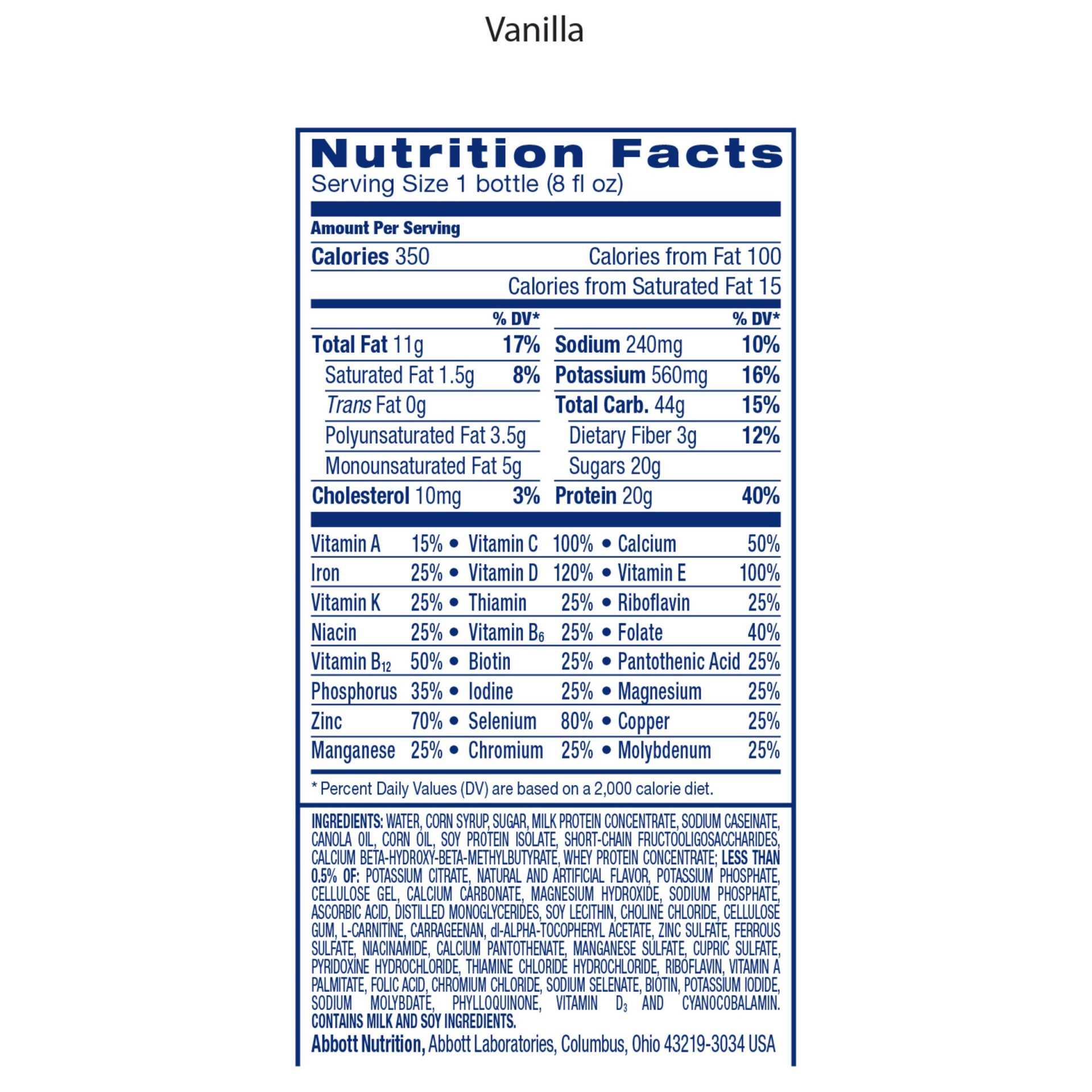 slide 7 of 8, Ensure Enlive Vanilla Shake, 12 ct; 8 fl oz