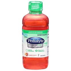 Pedialyte Advancedcare Cherry Punch Electrolyte Solution In Ready To Drink Bottle - 1.05 Quart