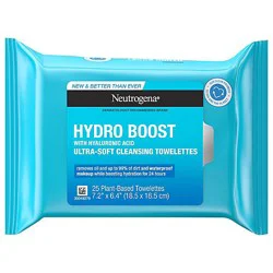 Neutrogena Hydro Boost Makeup Remover Wipes & Face Cleansing Towelettes - 25 Count