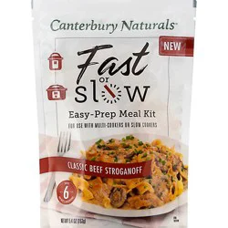 Canterbury Naturals Meal Kit Beef Stroga - 5.4 Oz
