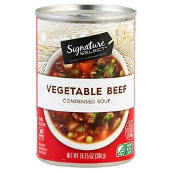 Signature Select Vegetable Beef Condensed Soup - 10.75 Oz