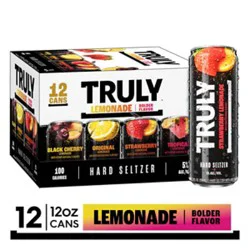 Truly Hard Seltzer Lemonade Variety Pack In Cans - 12-12 Fl. Oz.