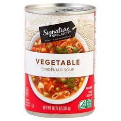 Signature Select Vegetable Condensed Soup - 10.75 Oz