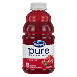 Ocean Spray Juice Pure Cranberry Unsweetened - 32 Fl. Oz.