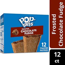 Pop-Tarts Toaster Pastries Frosted Chocolate Fudge Breakfast Foods 12 Count - 20.3 Oz