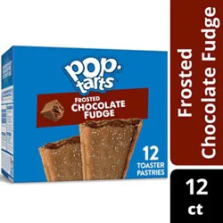 Pop-Tarts Toaster Pastries Frosted Chocolate Fudge Breakfast Foods 12 Count - 20.3 Oz