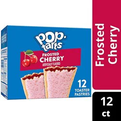 Pop-Tarts Toaster Pastries Frosted Cherry Breakfast Foods 12 Count - 20.3 Oz