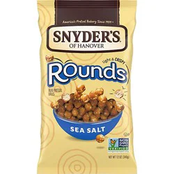Snyder's Of Hanover Sea Salt Mini Pretzel Balls - 12 Oz