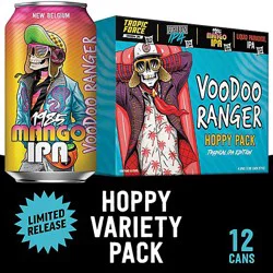 New Belgium Brewing Voodoo Ranger Hoppy Beer Abv Variety Pack Cans - 12-12 Fl. Oz.