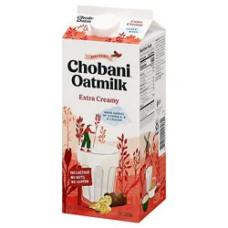 Chobani Extra Creamy Plant-Based Oatmilk - 52 Fl. Oz.