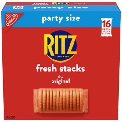 slide 1 of 1, Ritz Fresh Stacks Original Crackers Party Size - 16-23.7 Oz, 23.749