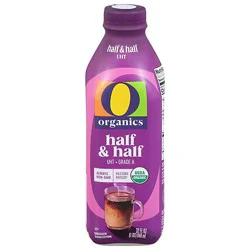 O Organics Half & Half Grade A - Quart