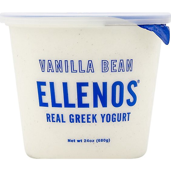 slide 1 of 7, Ellenos Yogurt Greek Vanilla Bean - 24 Oz, 24 oz