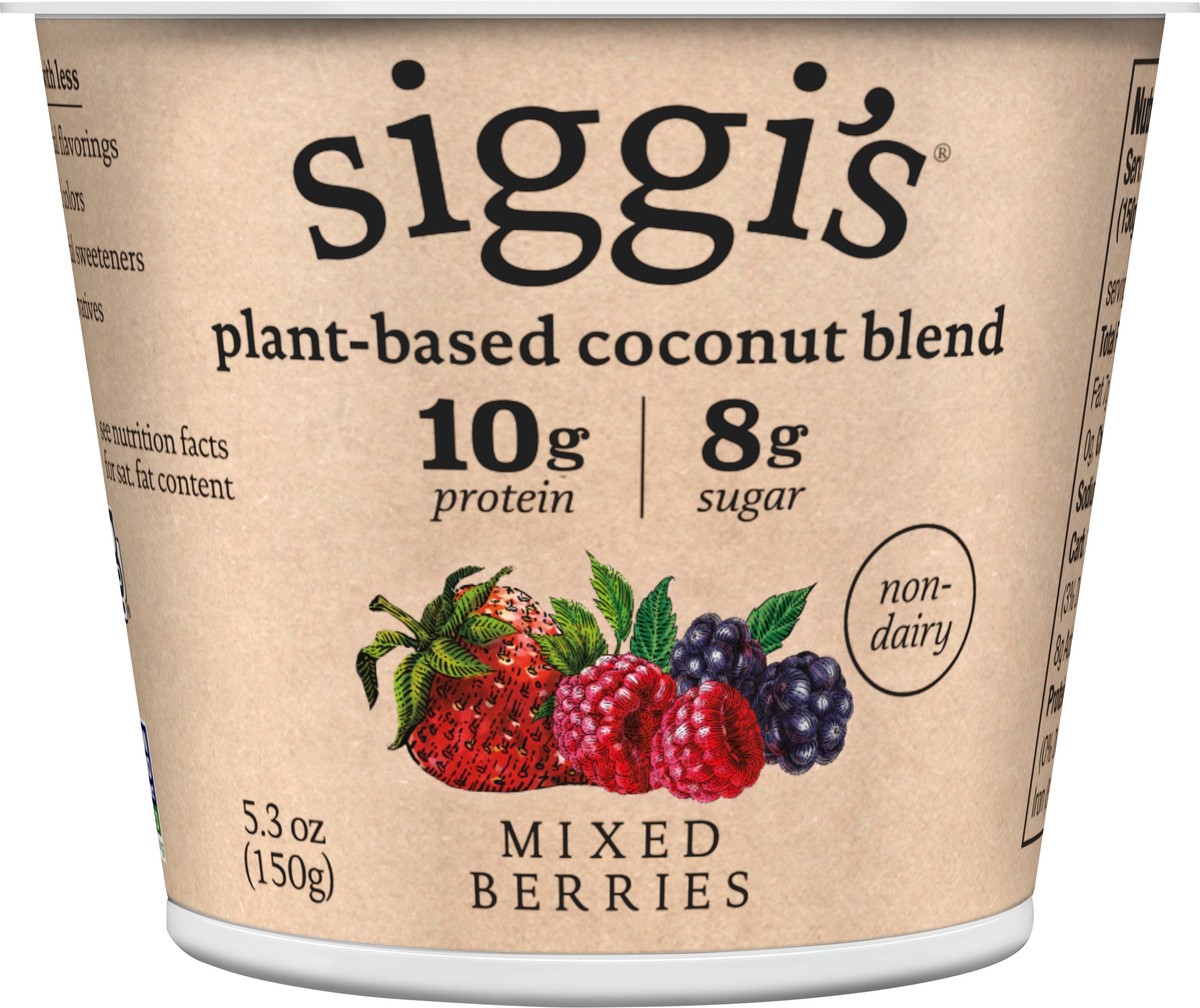 slide 9 of 12, Siggi's Mixed Berries Plant Based Coconut Blend - 5.3 Oz, 5.3 oz