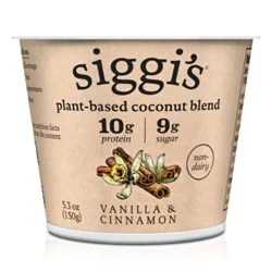 Siggi's Vanilla Cinnamon Plant Based Coconut Blend - 5.3 Oz