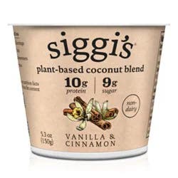 Siggi's Vanilla Cinnamon Plant Based Coconut Blend - 5.3 Oz